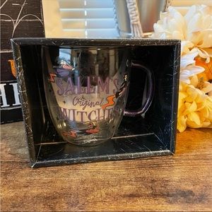 NIB Disney Hocus Pocus Glass Mug